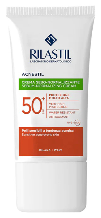 RILASTIL SUN SYSTEM ACNESTIL CREMA SPF50+ 40 ML - dottorbianchi.it