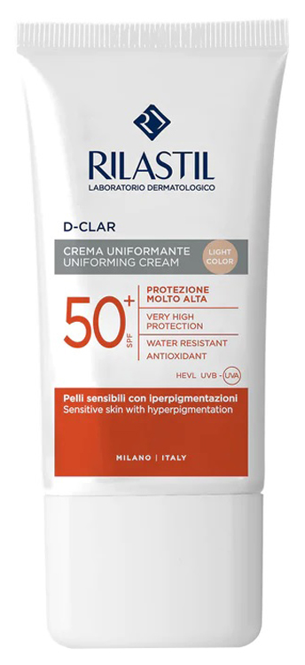 RILASTIL SUN SYSTEM D-CLAR LIGHT SPF50+ 40 ML - dottorbianchi.it