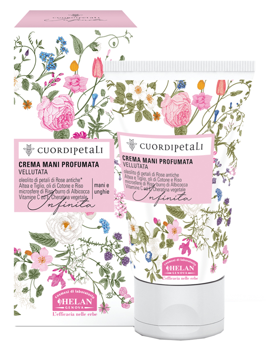 CUOR DI PETALI INFINITA CREMA MANI PROFUMATA VELLUTATA 50 ML - dottorbianchi.it