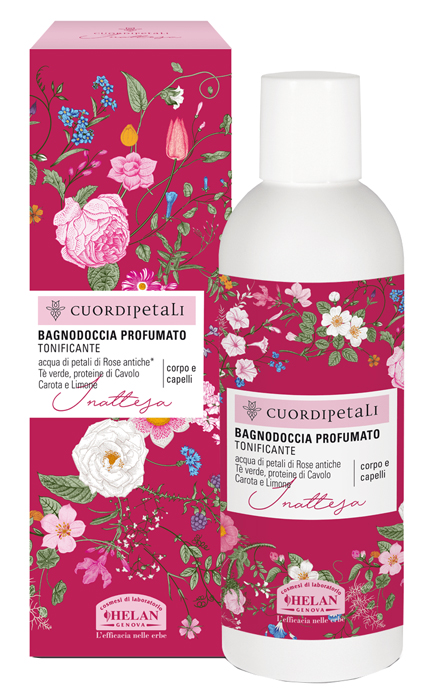 CUOR DI PETALI INATTESA BAGNODOCCIA PROFUMATO TONIFICANTE 200 ML - dottorbianchi.it
