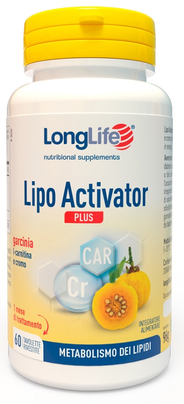 LONGLIFE LIPO ACTIVATOR PLUS 60 TAVOLETTE - dottorbianchi.it
