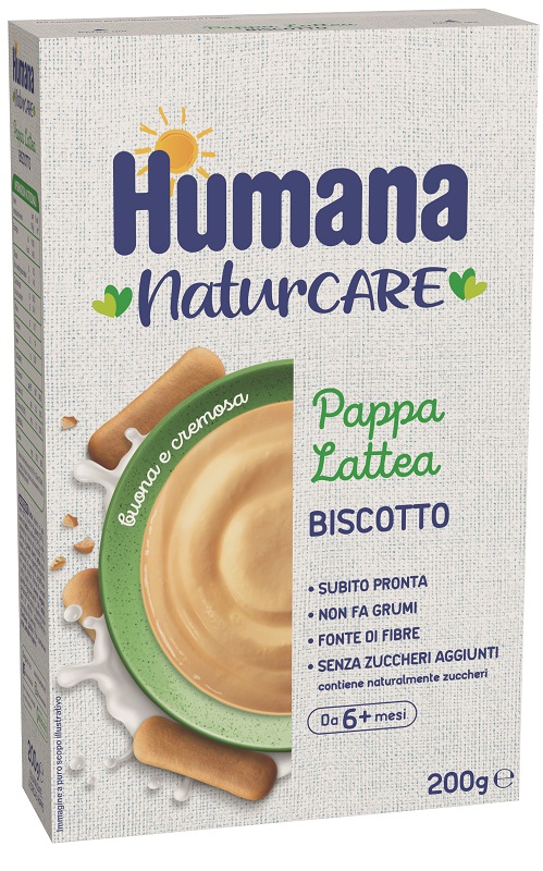 HUMANA PAPPA LATTEA BISCOTTO 200 G - dottorbianchi.it