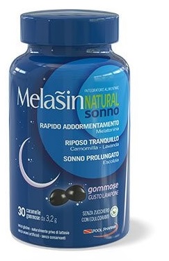 MELASIN NATURAL SONNO 1MG 30 GOMMOSE - dottorbianchi.it