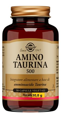 AMINO TAURINA 500 50 CAPSULE VEGETALI - dottorbianchi.it