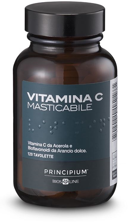 PRINCIPIUM VITAMINA C MASTICABILE 120 TAVOLETTE - dottorbianchi.it