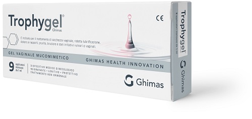 GEL VAGINALE MUCOMIMETICO TROPHYGEL GHIMAS 9 APPLICATORI MONOUSO DA 1 ML - dottorbianchi.it