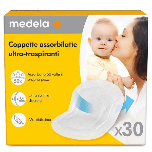 COPPETTE ASSORBILATTE ULTRA-TRASPIRANTI 30 PEZZI - dottorbianchi.it