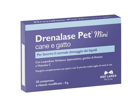 DRENALASE PET MINI CANE GATTO 20 COMPRESSE - dottorbianchi.it