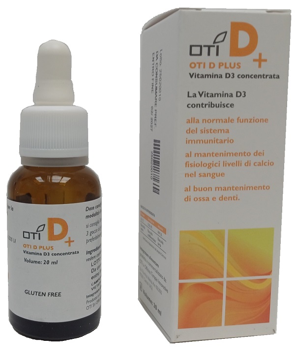 OTI D PLUS GOCCE 20 ML - dottorbianchi.it