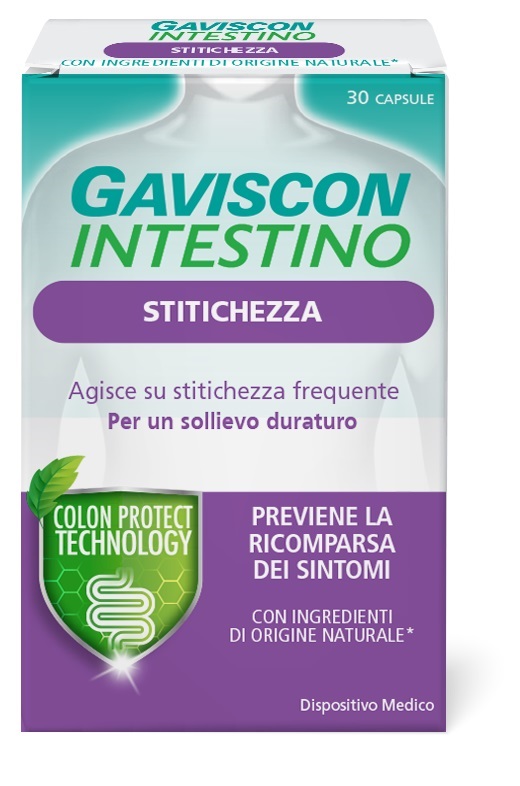 GAVISCON INTESTINO STITICHEZZA 30 CAPSULE - dottorbianchi.it