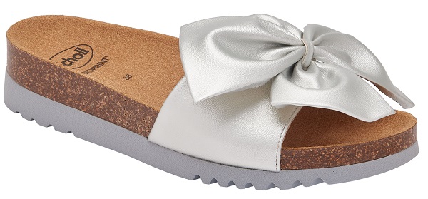 CALZATURA BOWY 2,0 LAMINATED SYNTHETIC W SILVER 36 - dottorbianchi.it