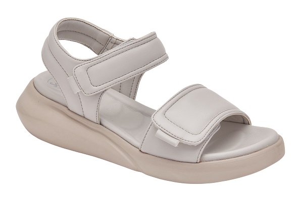 CALZATURA CUBA SANDAL SYNTHETIC W LIGHT GREY 38 - dottorbianchi.it