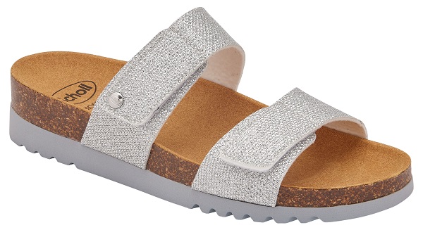 CALZATURA LUSAKA 2,0 GLITTERED SYNTHETIC W SILVER 39 - dottorbianchi.it