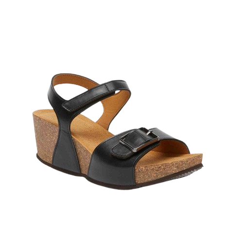 CALZATURA RAVELLO SANDAL SYNTHETIC W BLACK 38 - dottorbianchi.it