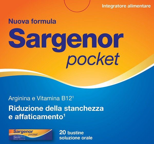 SARGENOR POCKET 20 BUSTINE DA 5 ML - dottorbianchi.it