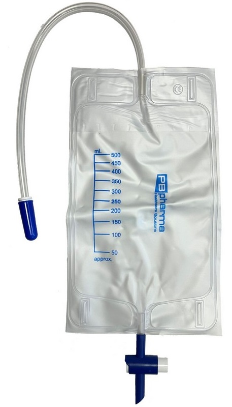 SACCA URINA GAMBA TUBO 35 CM DA 750 ML - dottorbianchi.it