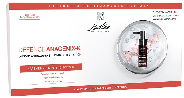 DEFENCE ANAGENIX K LOZIONE ANTI CADUTA 6 FLACONCINI 15 ML - dottorbianchi.it