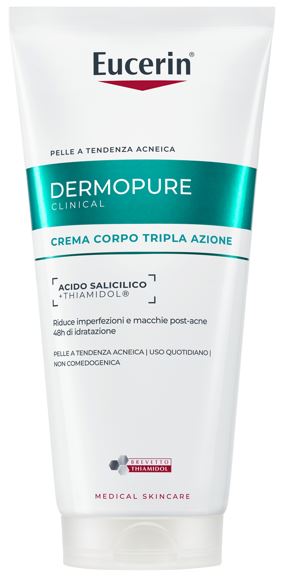 EUCERIN DERMOPURE CLINICAL CREMA CORPO TRIPLA AZIONE 200 ML - dottorbianchi.it