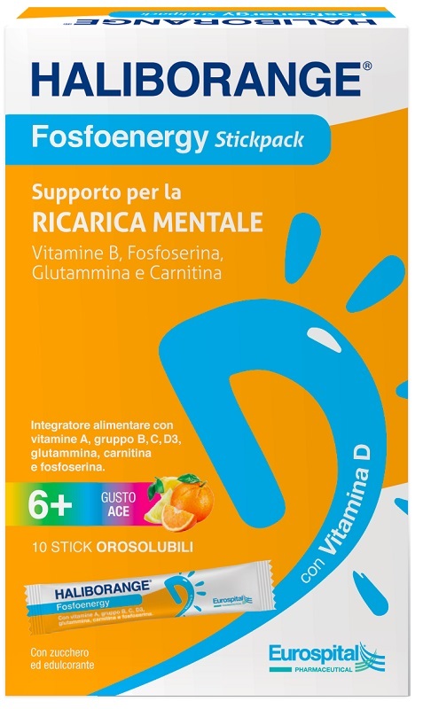 HALIBORANGE FOSFOENERGY 10 STICK OROSOLUBILI 15,2 G - dottorbianchi.it