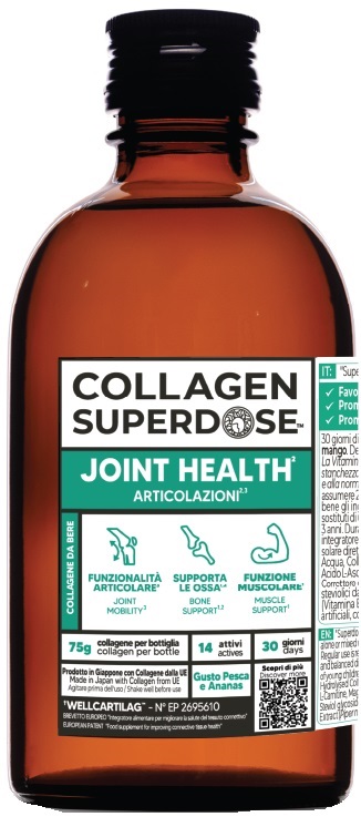 COLLAGEN SUPERDOSE JOINT HEALTH 300 ML COLLAGENE 75 G - dottorbianchi.it