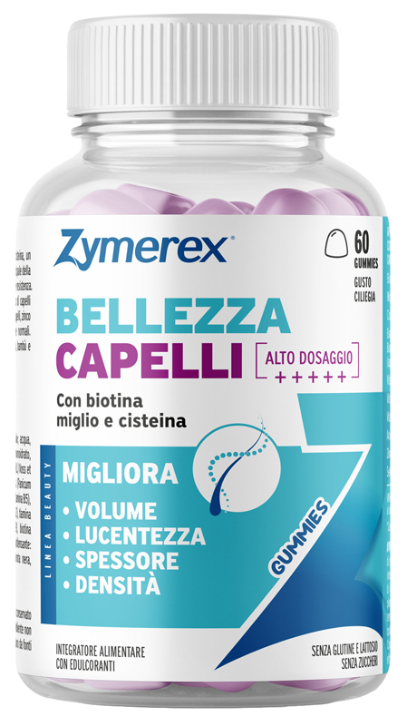 ZYMEREX GUM BELLEZZA CAPELLI 60 GOMMOSE - dottorbianchi.it