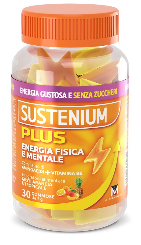 SUSTENIUM PLUS 30 CARAMELLE GOMMOSE 3 G - dottorbianchi.it