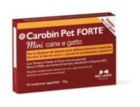 CAROBIN PET FORTE MINI 15 COMPRESSE - dottorbianchi.it