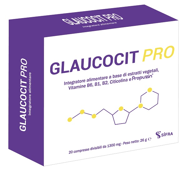GLAUCOCIT PRO 20 COMPRESSE DIVISIBILI DA 1300 MG - dottorbianchi.it