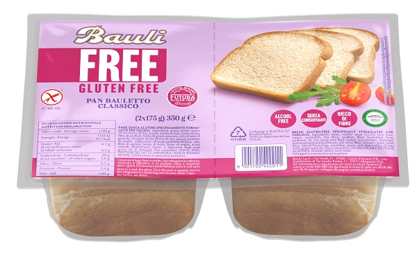 BAULI FREE PAN BAULETTO CLASSICO 350 G - dottorbianchi.it