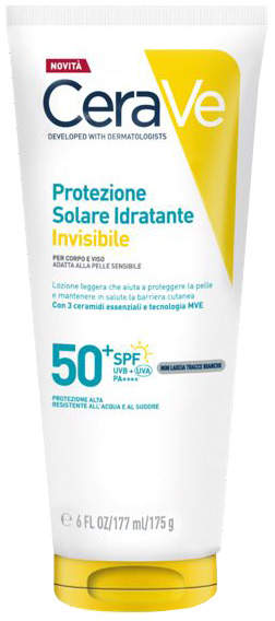 CERAVE PROTEZIONE SOLARE IDRATANTE INVISIBILE SPF50+ 177 ML - dottorbianchi.it