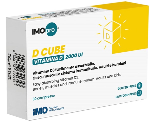 IMOPRO D CUBE 30 COMPRESSE 600 MG - dottorbianchi.it
