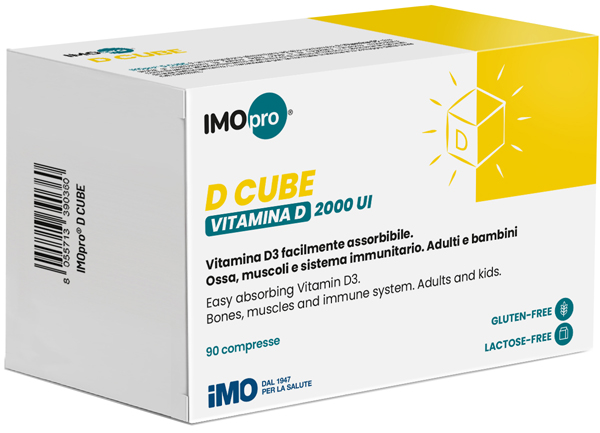 IMOPRO D CUBE 90 COMPRESSE 600 MG - dottorbianchi.it