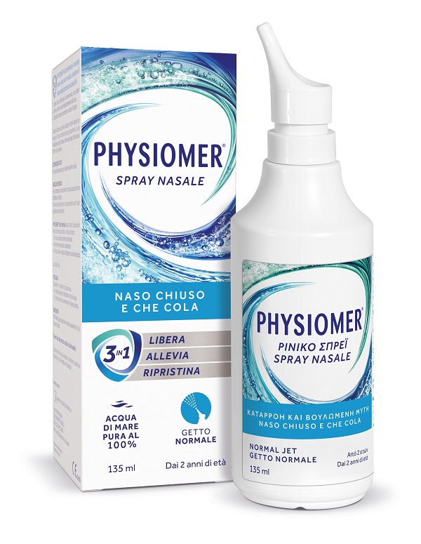 SPRAY NASALE PHYSIOMER GETTO NORMALE 135 ML - dottorbianchi.it