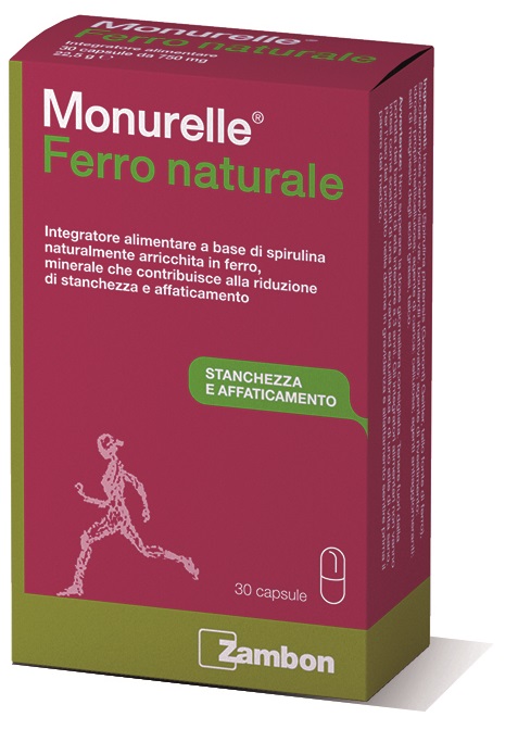 MONURELLE FERRO NATURALE 30 CAPSULE - dottorbianchi.it