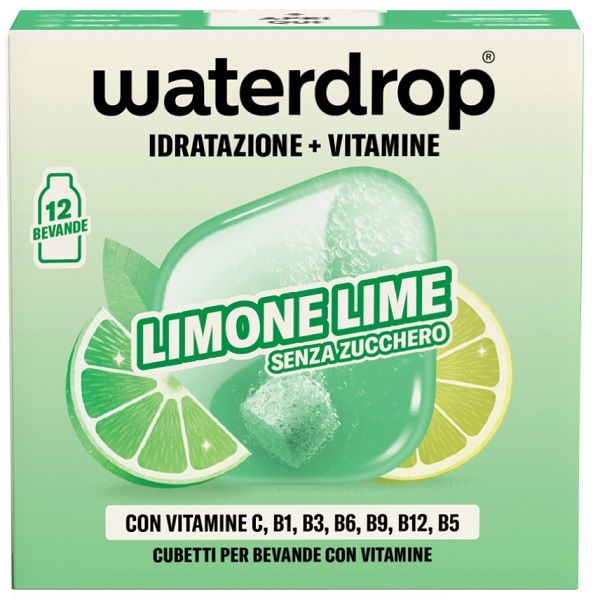 WATERDROP MICRODRINK LIME 12 CUBETTI - dottorbianchi.it