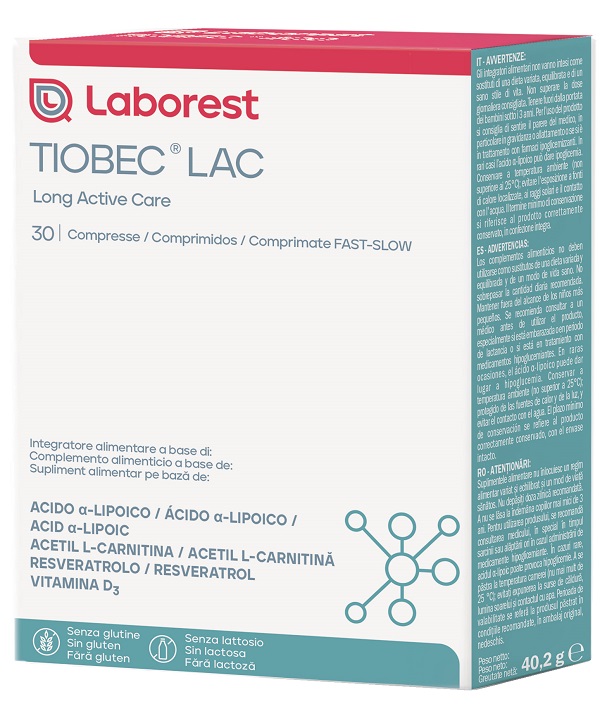 TIOBEC LAC 30 COMPRESSE - dottorbianchi.it