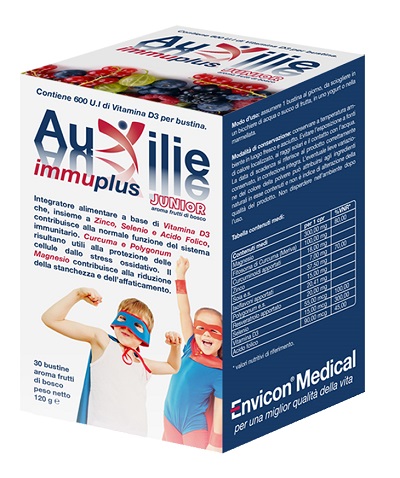 AUXILIE IMMUPLUS JUNIOR SOLUBILE 30 BUSTINE - dottorbianchi.it