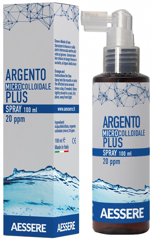 ARGENTO COLLOIDALE PLUS SPRAY 100 ML - dottorbianchi.it