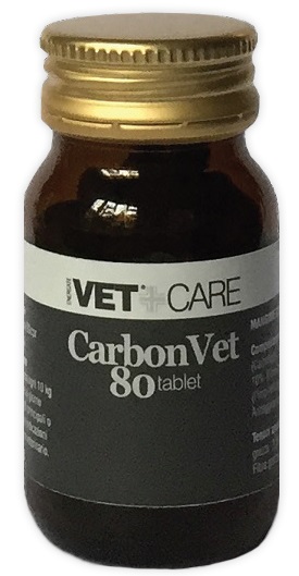 VETCARE CARBONVET 80 COMPRESSE 500 MG - dottorbianchi.it