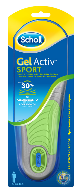 SCHOLL GEL ACTIV SPORT UOMO - dottorbianchi.it