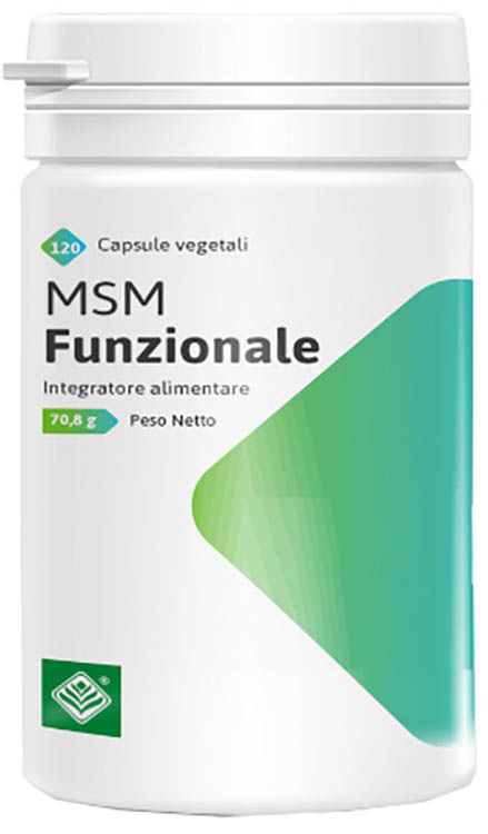 MSM FUNZIONALE 120 CAPSULE DA 590 MG - dottorbianchi.it