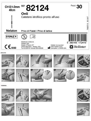 CATETERE IDROFILICO ONLI PRONTO ALL'USO 40 CM CH 12 30 PEZZI - dottorbianchi.it