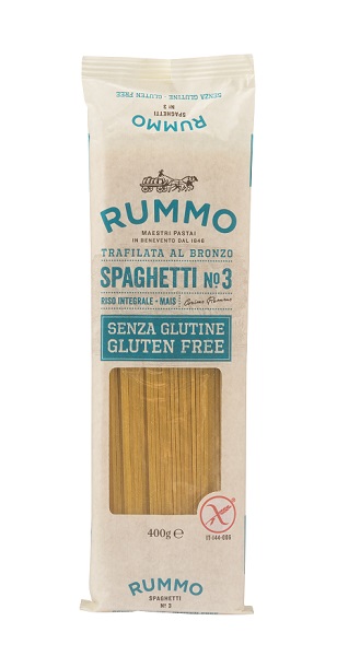 RUMMO SPAGHETTI N3 DI RISO INTEGRALE E MAIS 400 G - dottorbianchi.it