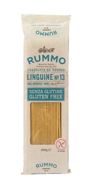 RUMMO LINGUINE N13 DI RISO INTEGRALE E MAIS 400 G - dottorbianchi.it