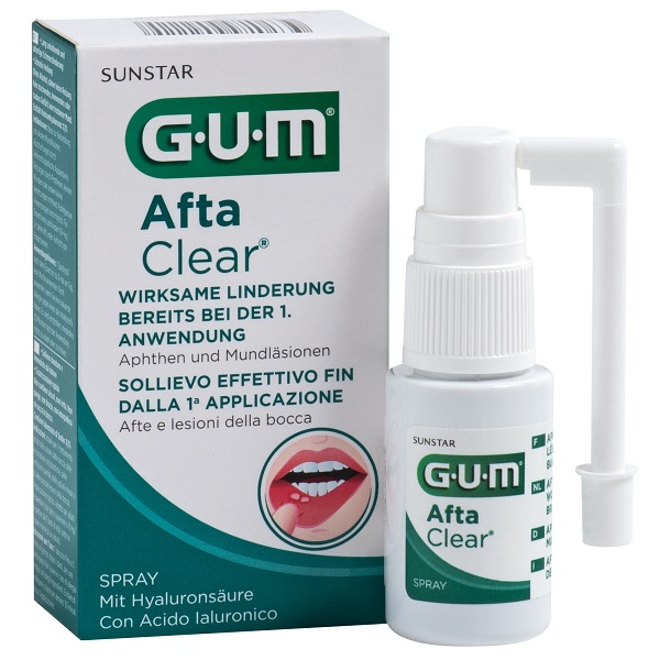 GUM AFTACLEAR SPRAY 15 ML - dottorbianchi.it