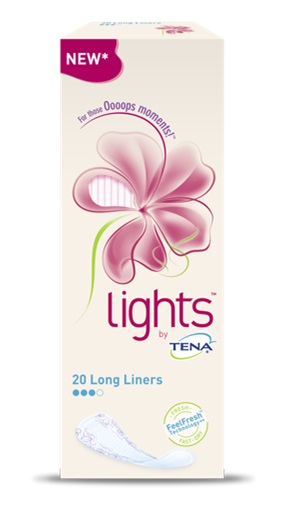 SALVASLIP PER INCONTINENZA PICCOLE PERDITE LIGHTS BY TENA LONG 20 PEZZI - dottorbianchi.it