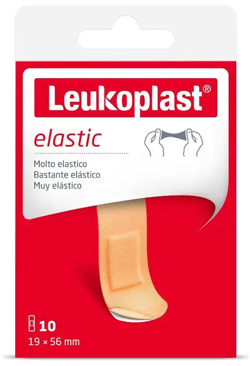 LEUKOPLAST ELASTIC 56X19 10 PEZZI - dottorbianchi.it