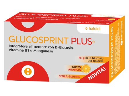 GLUCOSPRINT PLUS ARANCIA 6 FIALOIDI DA 25 ML - dottorbianchi.it