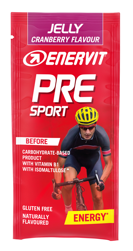 PRE SPORT GUSTO MIRTILLO ROSSO 1 BUSTINA IN GELATINA 45 G - dottorbianchi.it