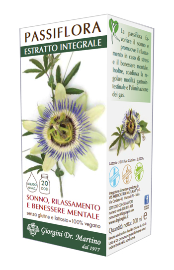 PASSIFLORA ESTRATTO INTEGRALE 200 ML - dottorbianchi.it